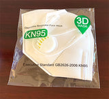 KN95 Masks with Exhale Valve - Five Pack